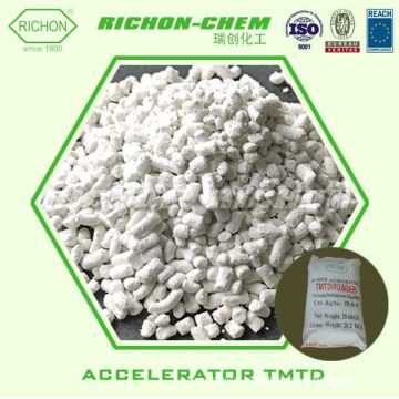 RICHION China Rubber Chemical Supplier CAS NO.137-26-8 Rubber Accelerator TMTD TT